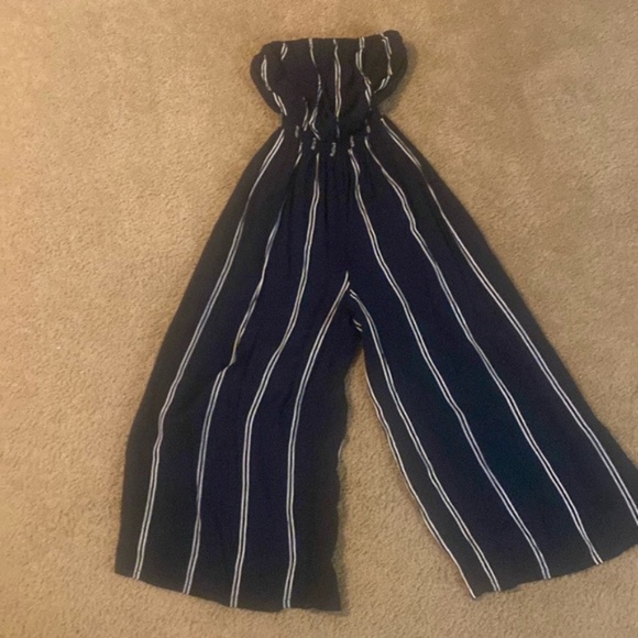 Silence + Noise Strapless Jumpsuit / Romper - Picture 2 of 4